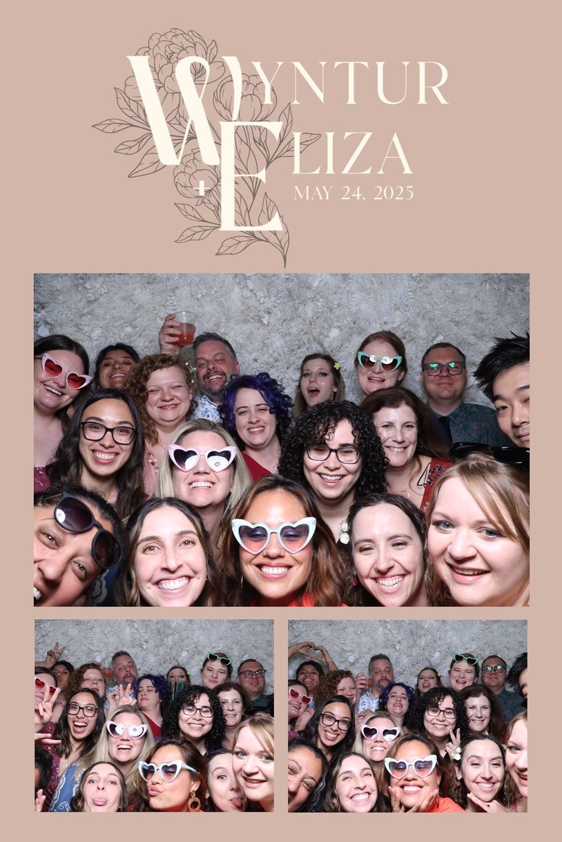 A custom 4x6 template from a celebration